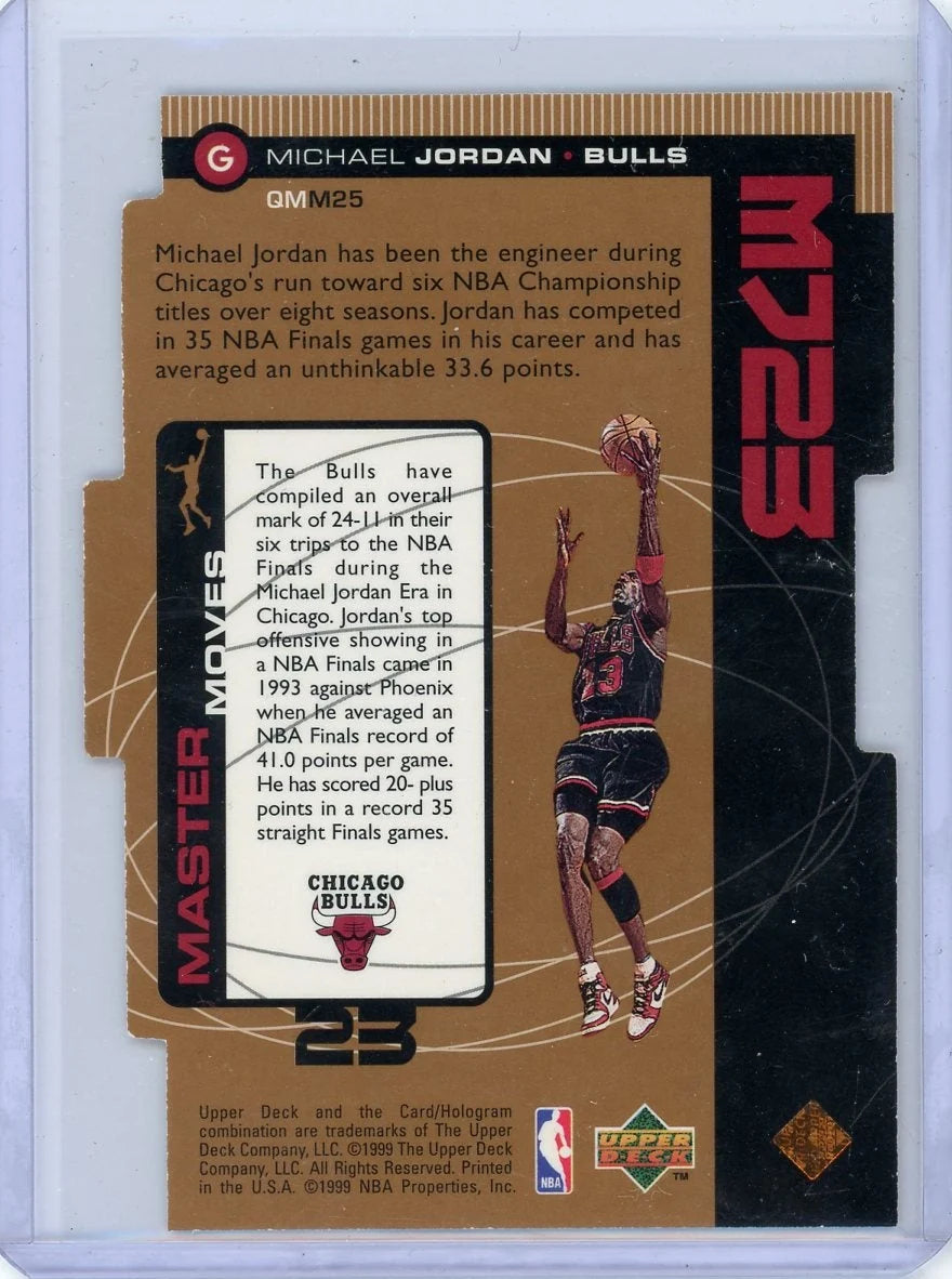 Michael Jordan 1999 Upper Deck Quantum MJ23 #'d 1625/2300