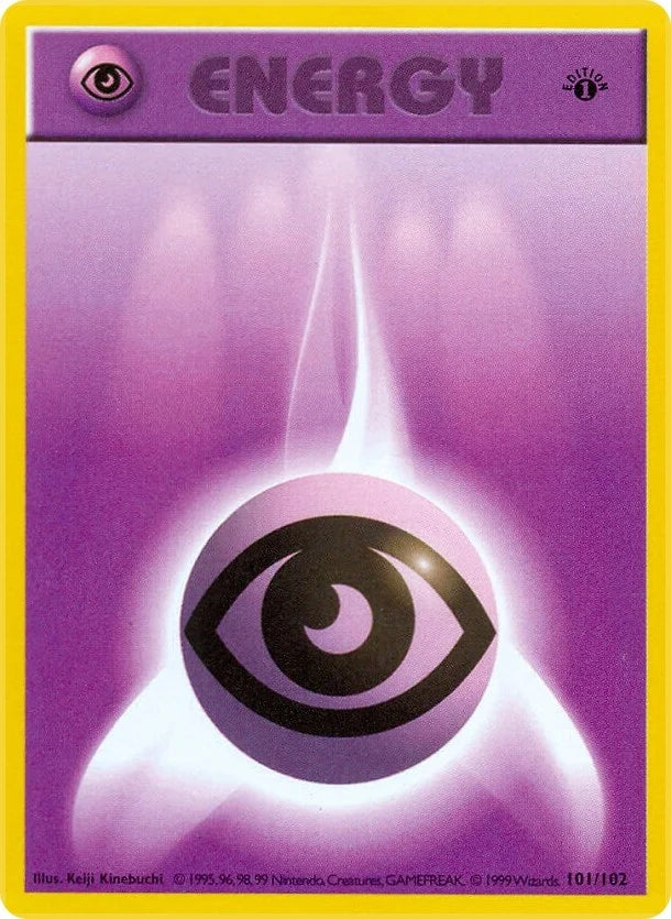 Psychic Energy (101/102) (Base Set (Shadowless)) (BSS)