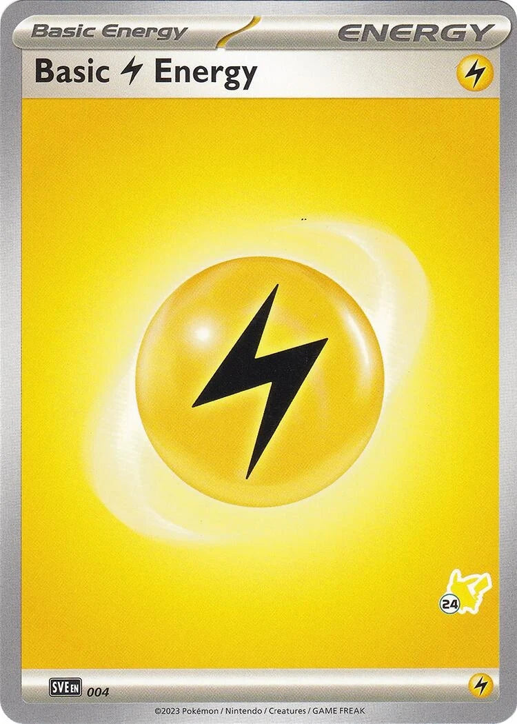 Basic Lightning Energy - Pikachu 24 (004) (Battle Academy 2024) (BA24)