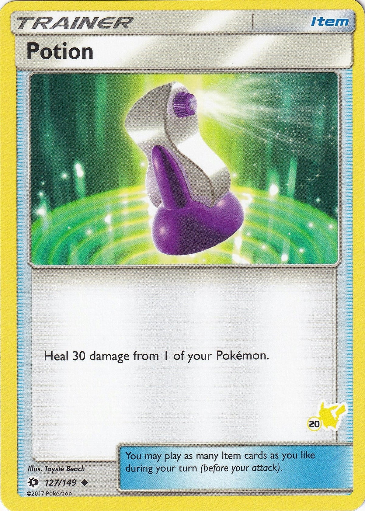 Potion - 127/149 (#20 Pikachu Stamped) (127/149) (Battle Academy) (BTA)