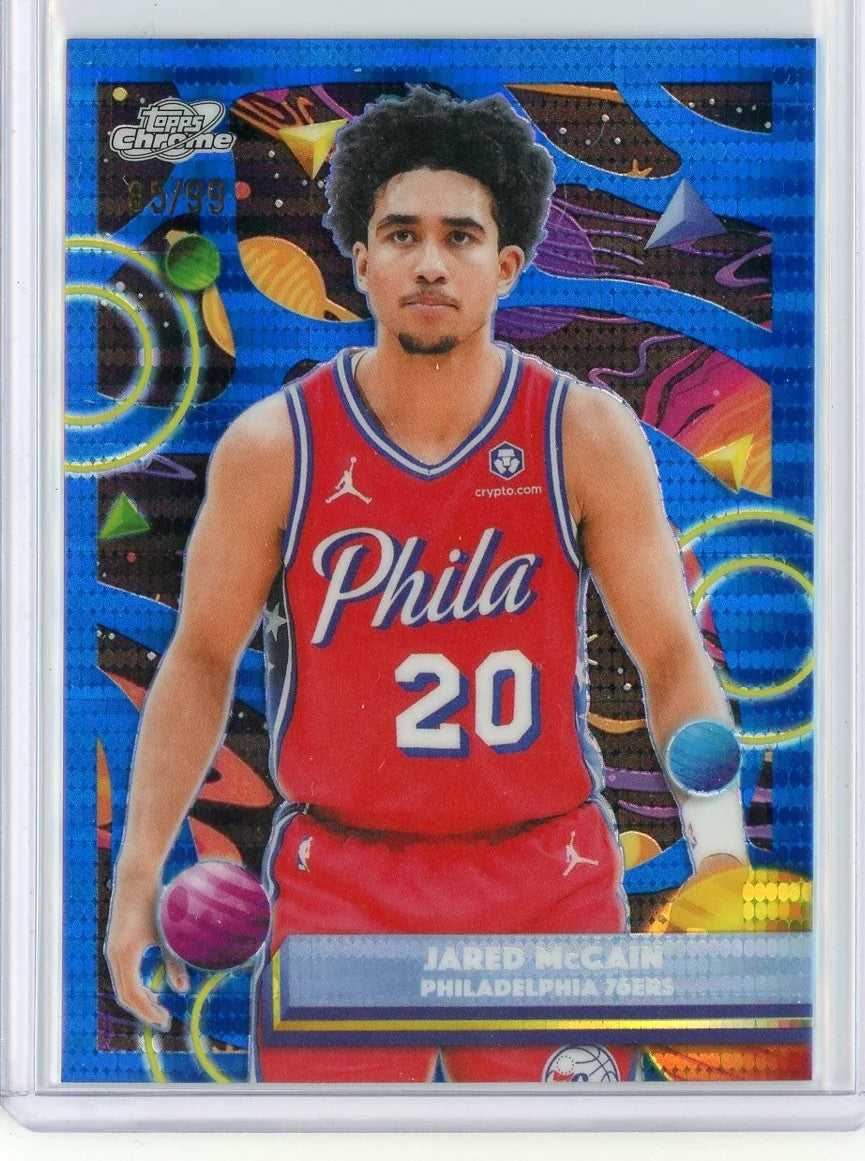2025-2026 Jared McCaine Topps Cosmic Chrome #79 Blue /99