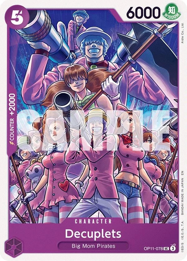 Decuplets (OP11-078) (A Fist of Divine Speed) (OP11)
