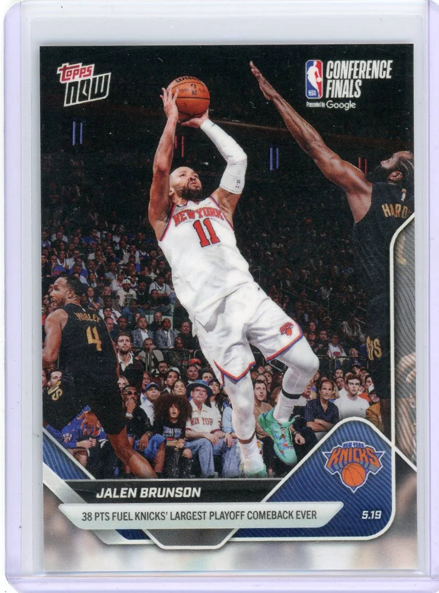 Jalen Brunson 2026 Topps Now Conference Finals #316