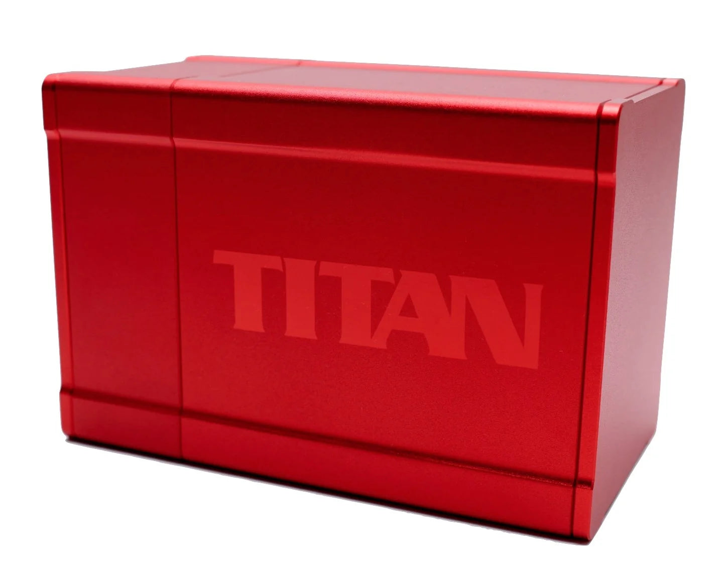 TITAN Deck Box - Solid Red