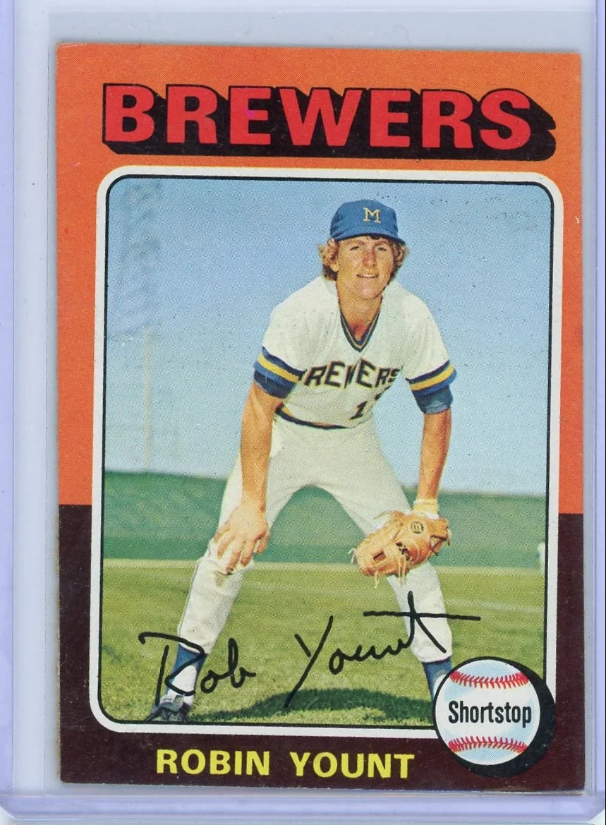 Robin Yount 1975 Topps Rookie Card #223