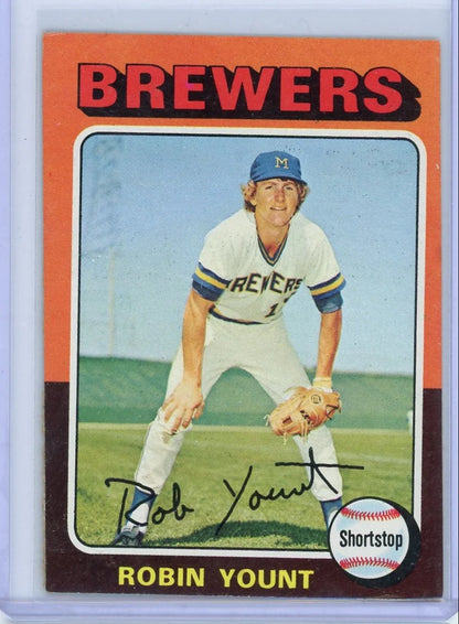 Robin Yount 1975 Topps Rookie Card #223