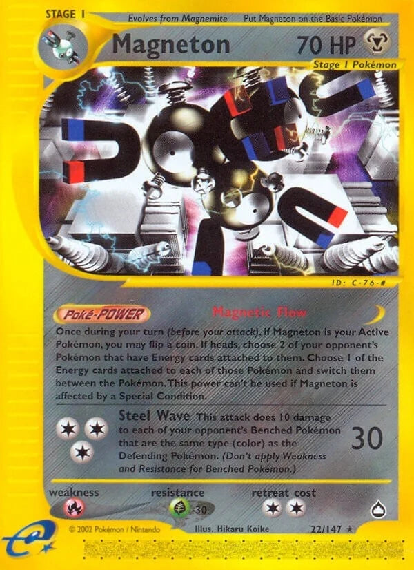 Magneton (022/147) (Aquapolis) (AQ)