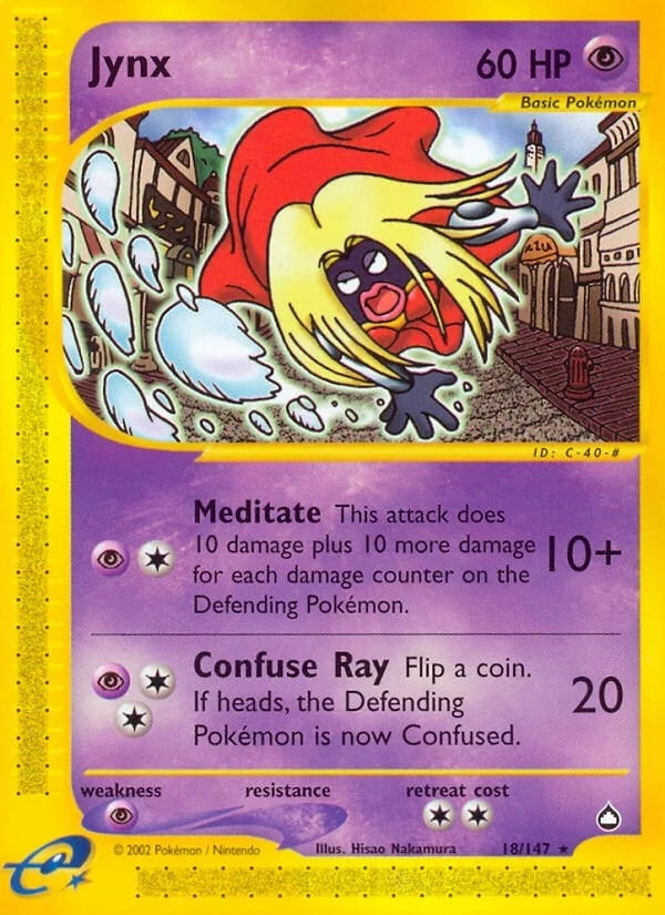 Jynx (018/147) (Aquapolis) (AQ)