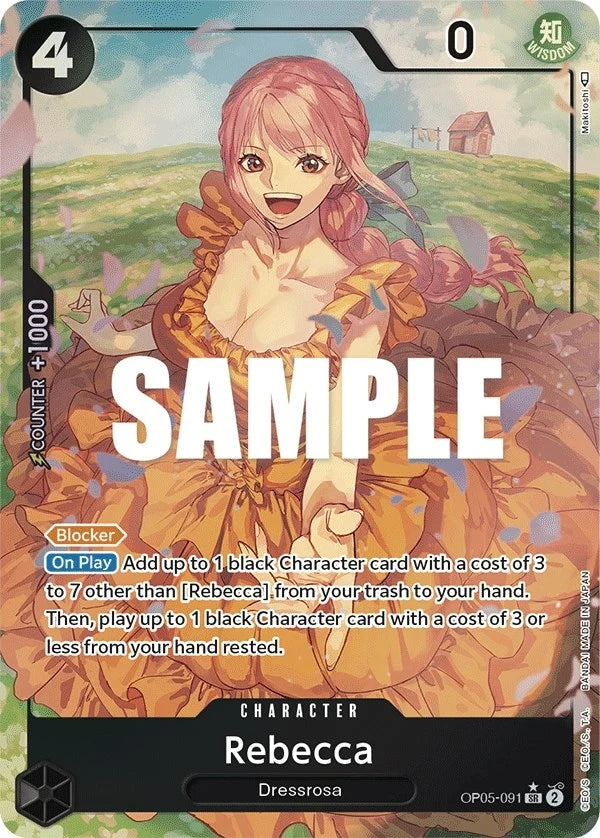 Rebecca (Alternate Art) (OP05-091) (Awakening of the New Era) (OP05)