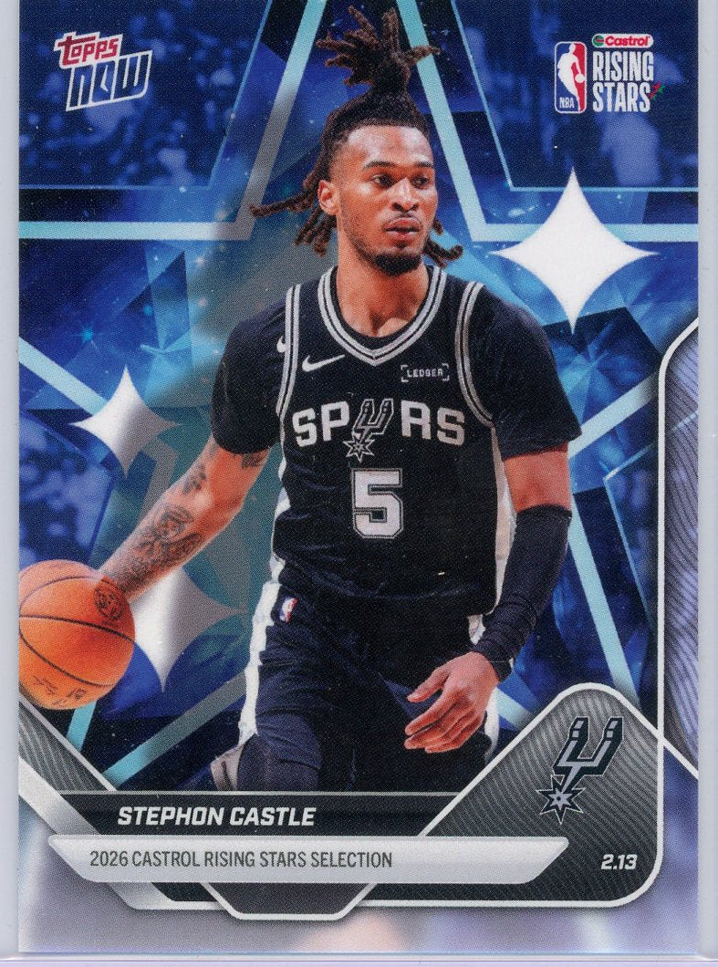 Stephon Castle 2026 Topps NOW Rising Stars #RS4