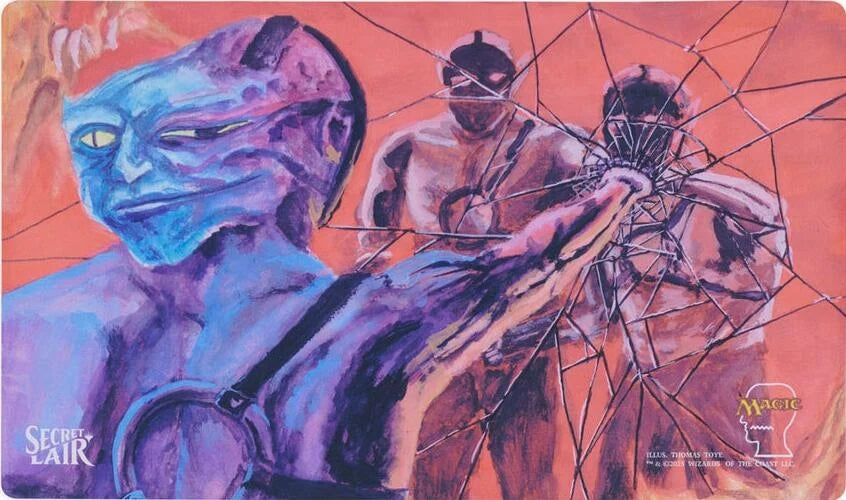 Brain Dead X Secret Lair Mirror Entity Playmat
