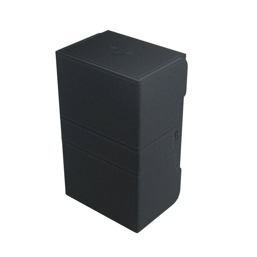 GameGenic Stronghold Deck Box - Black (Holds 200+)