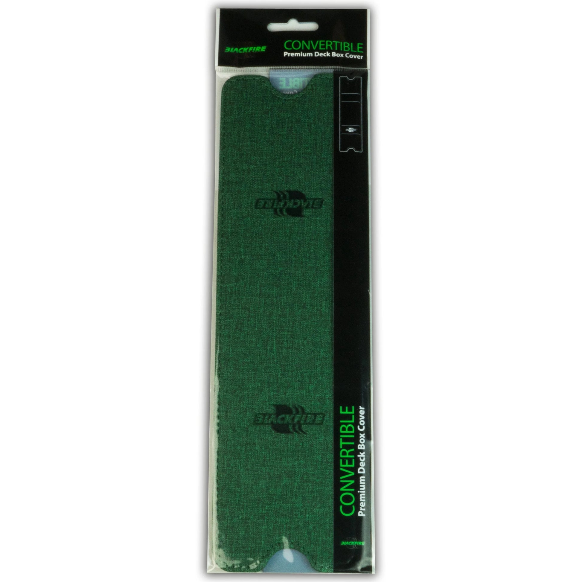 Convertible Deck Box Cover - Single Vertical Green