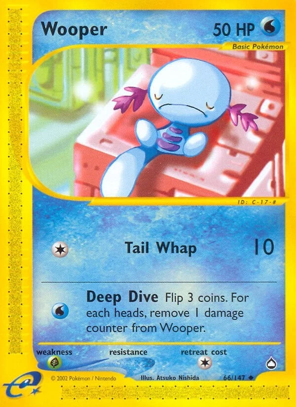 Wooper (66) (066/147) (Aquapolis) (AQ)