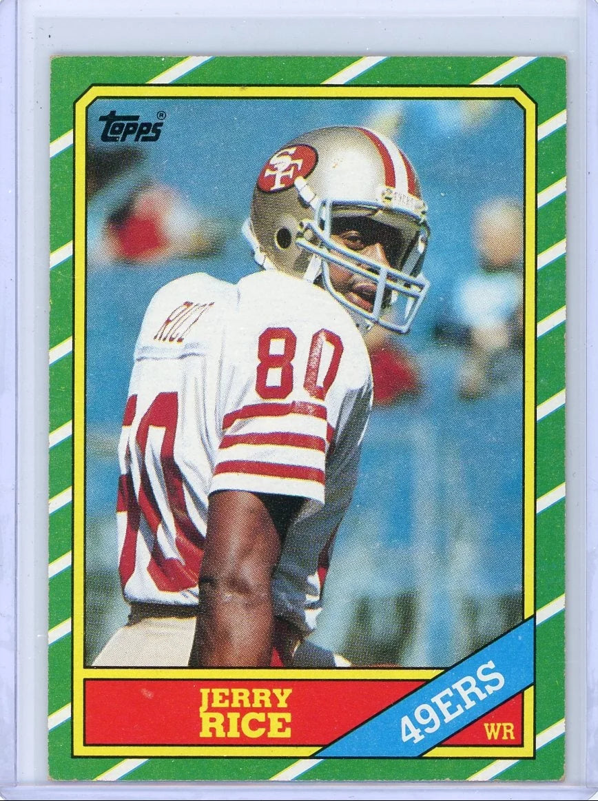Jerry Rice 1986 Topps #161