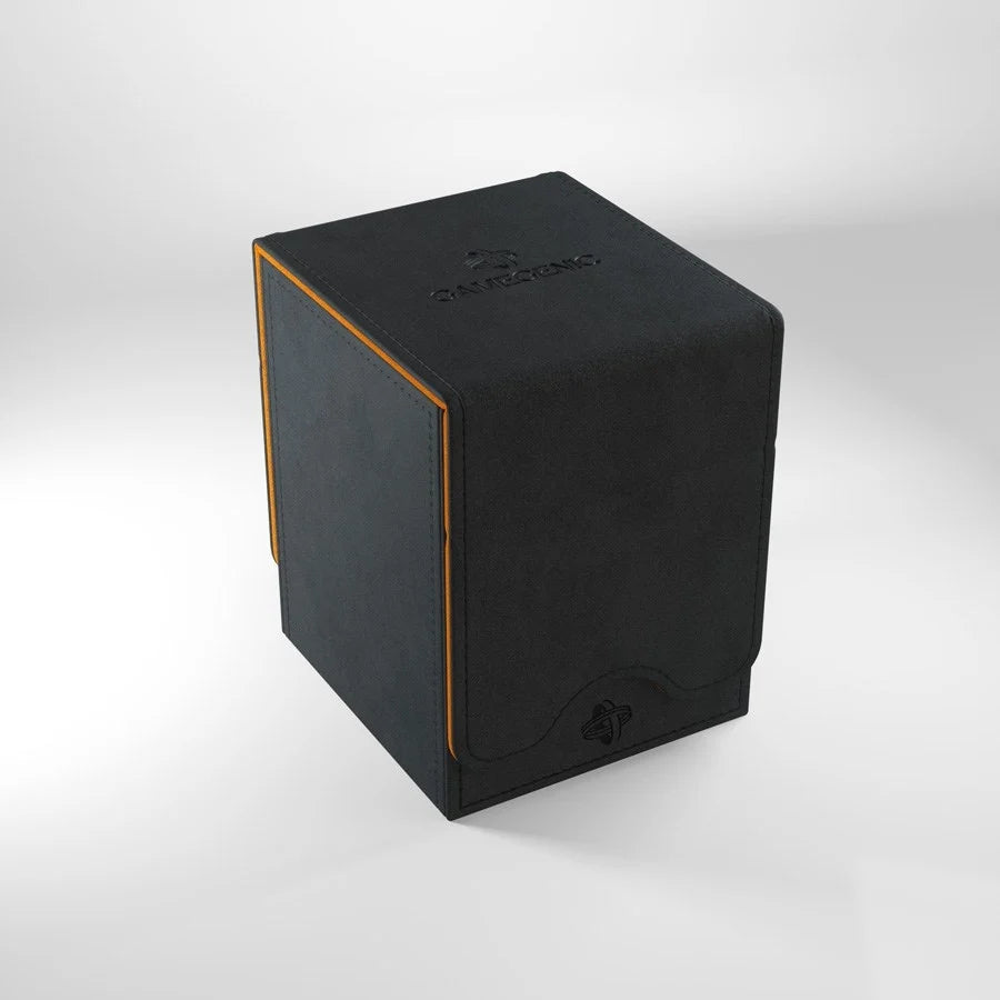 GameGenic Squire 100+ XL Deck Box (Black/Orange)
