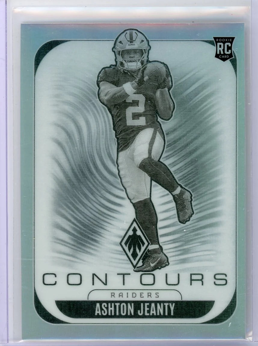 Ashton Jeanty 2025 Panini Phoenix Contours RC