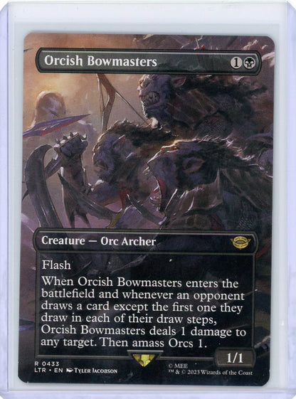 Orcish Bowmasters (Borderless) - Universes Beyond: The Lord of the Rings: Tales of Middle-earth (LTR)