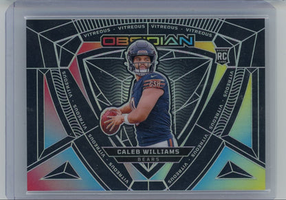 Caleb Williams  2024 Panini Obsidian Vitreous Case Hit SSP