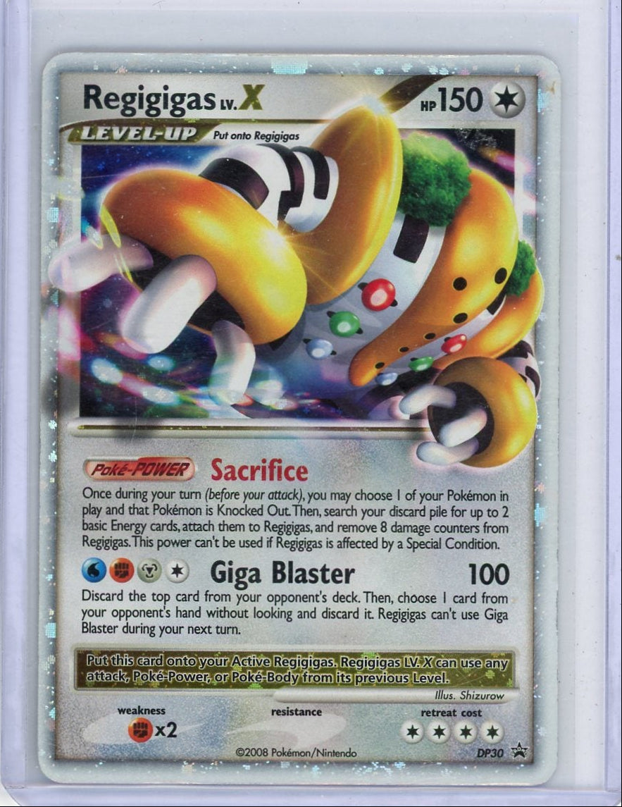 Regigigas Lv. X Pokémon Diamond & Pearl Black Star Promo #DP30