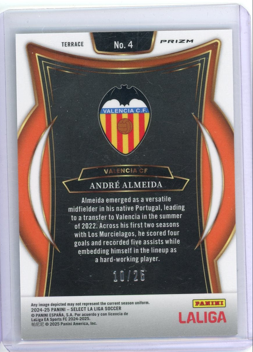 Andre Almeida 2024-25 Panini Select tie-dye prizm #'d 10/25