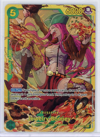 Jewelry Bonney One Piece OP12-110 Secret Rare