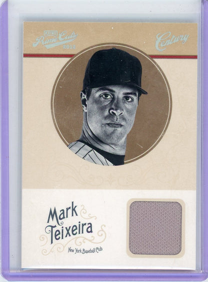 Mark Teixeira 2012 Playoff Prime Cuts Jersey Relic #'d 35/49