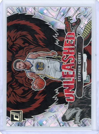Stephen Curry 2023-24 Donruss Basketball Unleashed SP
