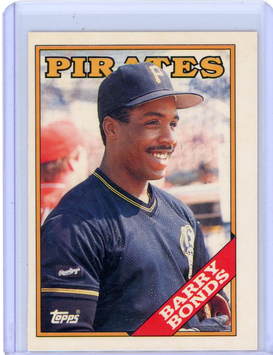 Barry Bonds 1988 Topps Tiffany #450