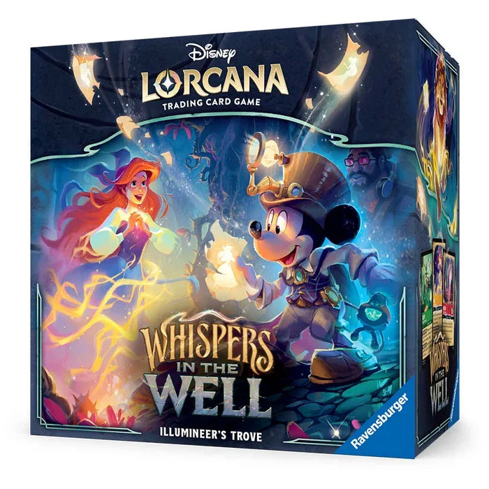 Disney Lorcana Whispers in the Well Trove 4 Box Case