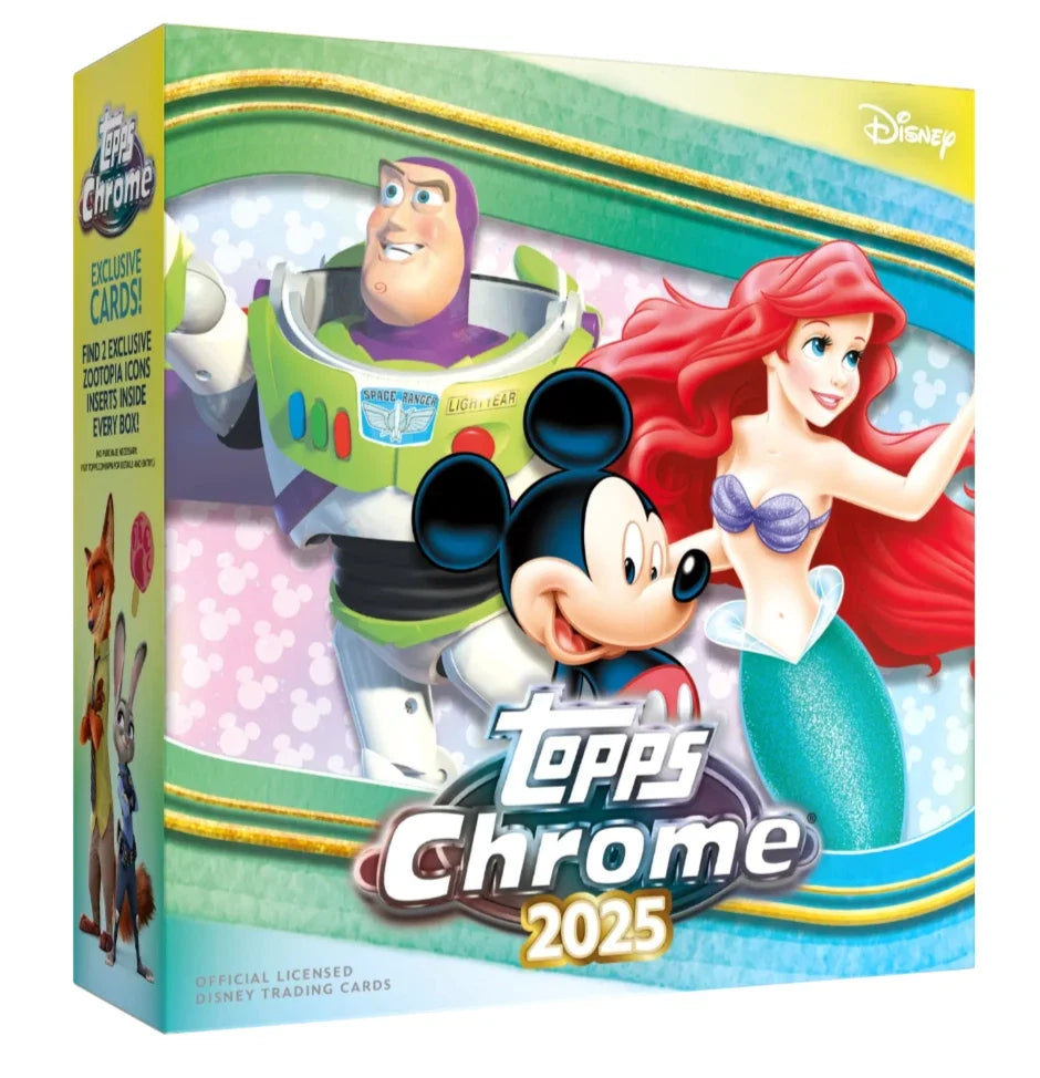 2025 Topps Disney Chrome Mega 20 Box Case