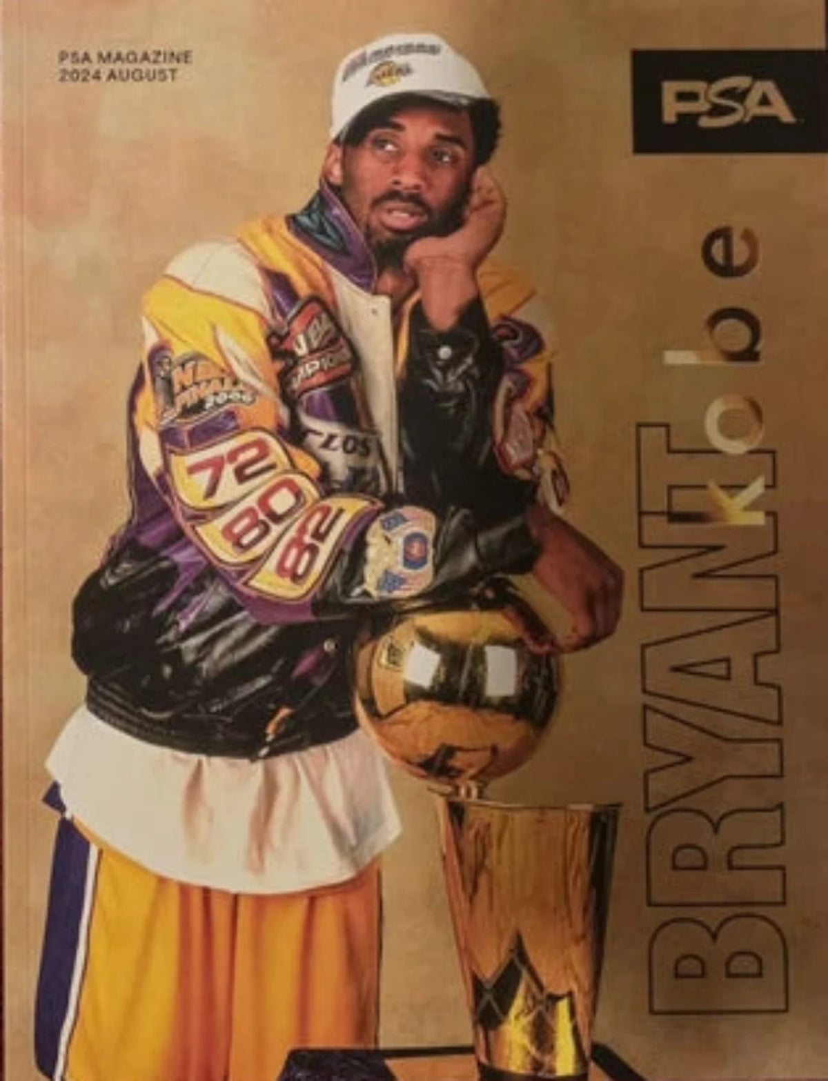 PSA Magazine - August 2024 - Kobe Bryant Gold Variant (FF 2024 Exclusive)